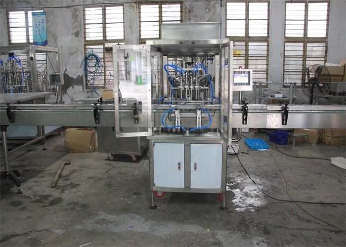 Haut remplissage de liquide visqueux et installation commode de machine de cachetage pour le type liquide de pâte industriel