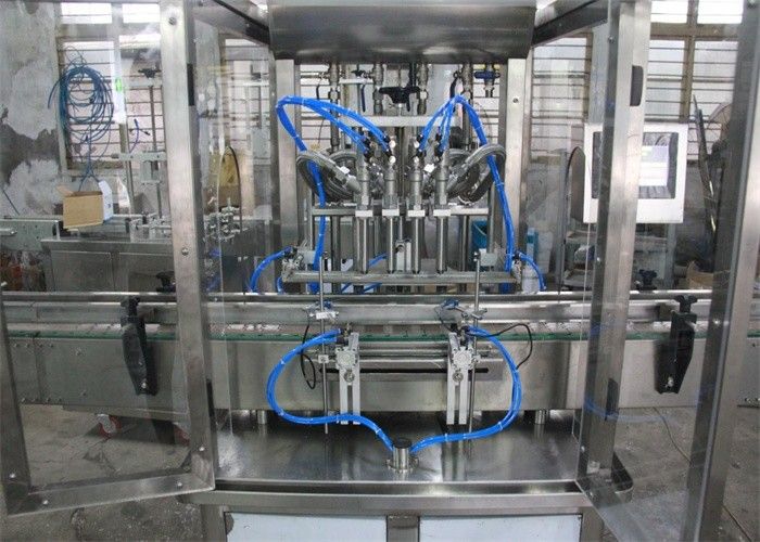 Haut remplissage de liquide visqueux et installation commode de machine de cachetage pour le type liquide de pâte industriel