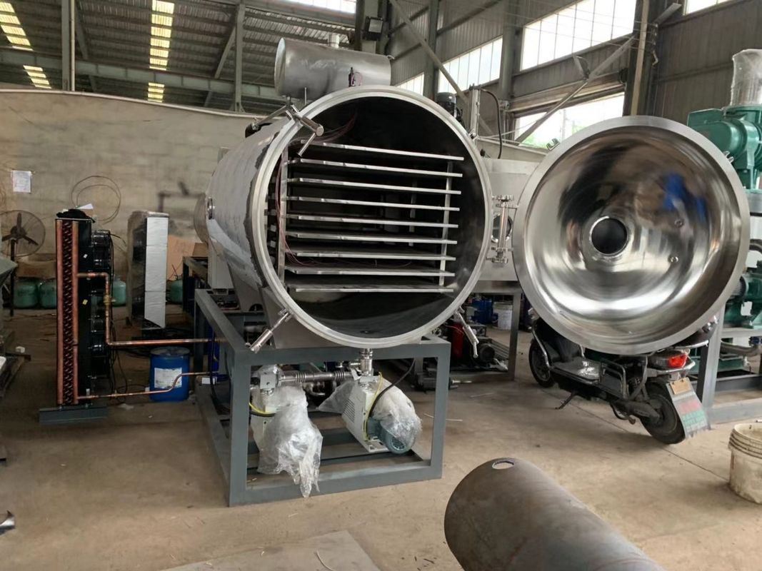 Chaîne de production automatique de rendement élevé dessiccateur de gel de vide de ZG-5 pour la nourriture